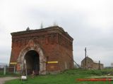 Общий вид Желтикова монастыря. Старинная открытка Общий вид Желтикова монастыря. Старинная открытка