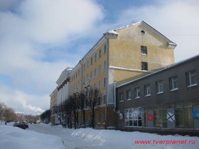 Здание, на котором установлена памятная доска в честь Шафранова П.Г.