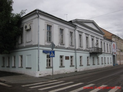 Здание, где установлена памятная доска в честь Головинского Алексея Федоровича