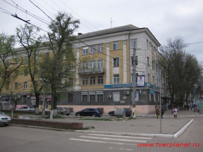 Дом, где установлена памятная доска в честь А.Н. Радищева
