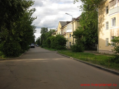 Улица Карпинского в Твери