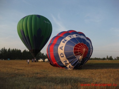 Воздушные шары на фестивале воздухоплавания