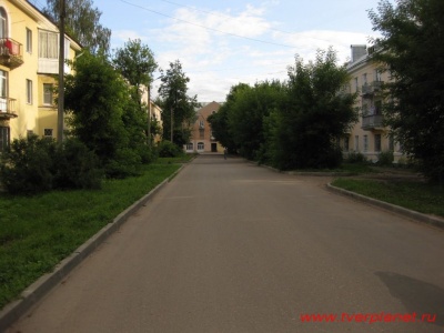Улица Карпинского в Твери