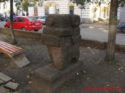 Скульптура на ул. Радищева